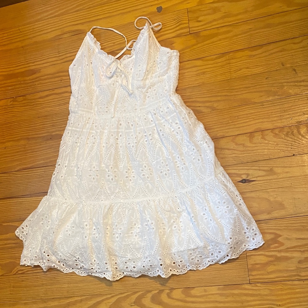 White Eyelet Sundress